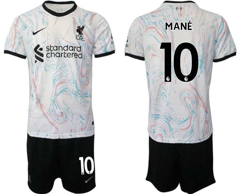 Men 2022-2023 Club Liverpool away white #10 Soccer Jersey